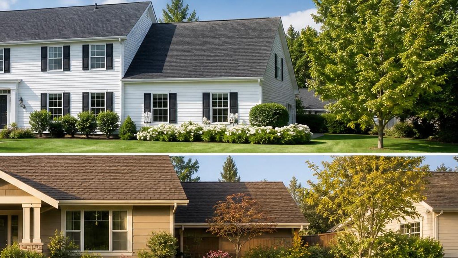 Beautiful home after Patriot Homes installation